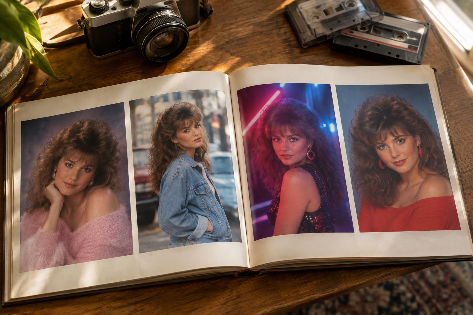 1980s AI Photo Prompt:8 个拿来即用的模板