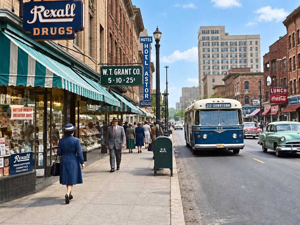 A street from another decade