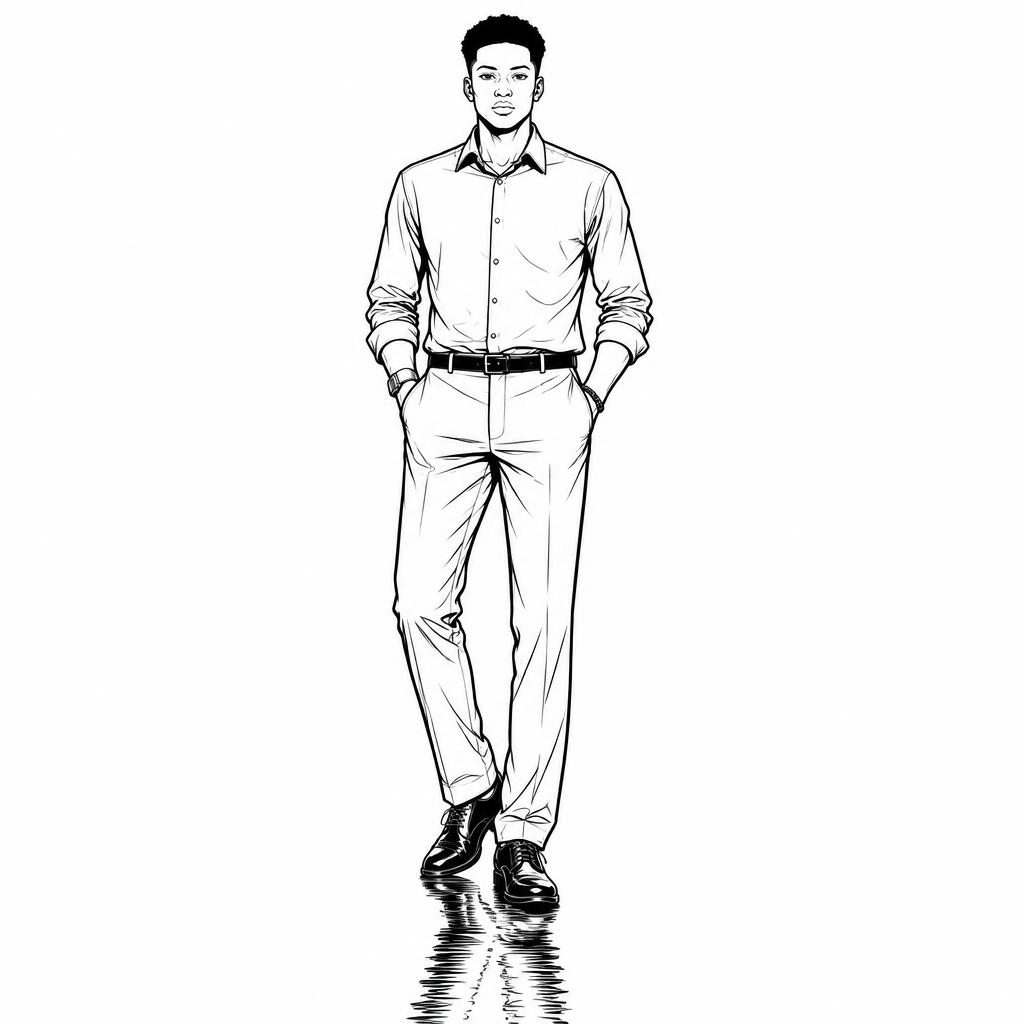 Anime Line Art