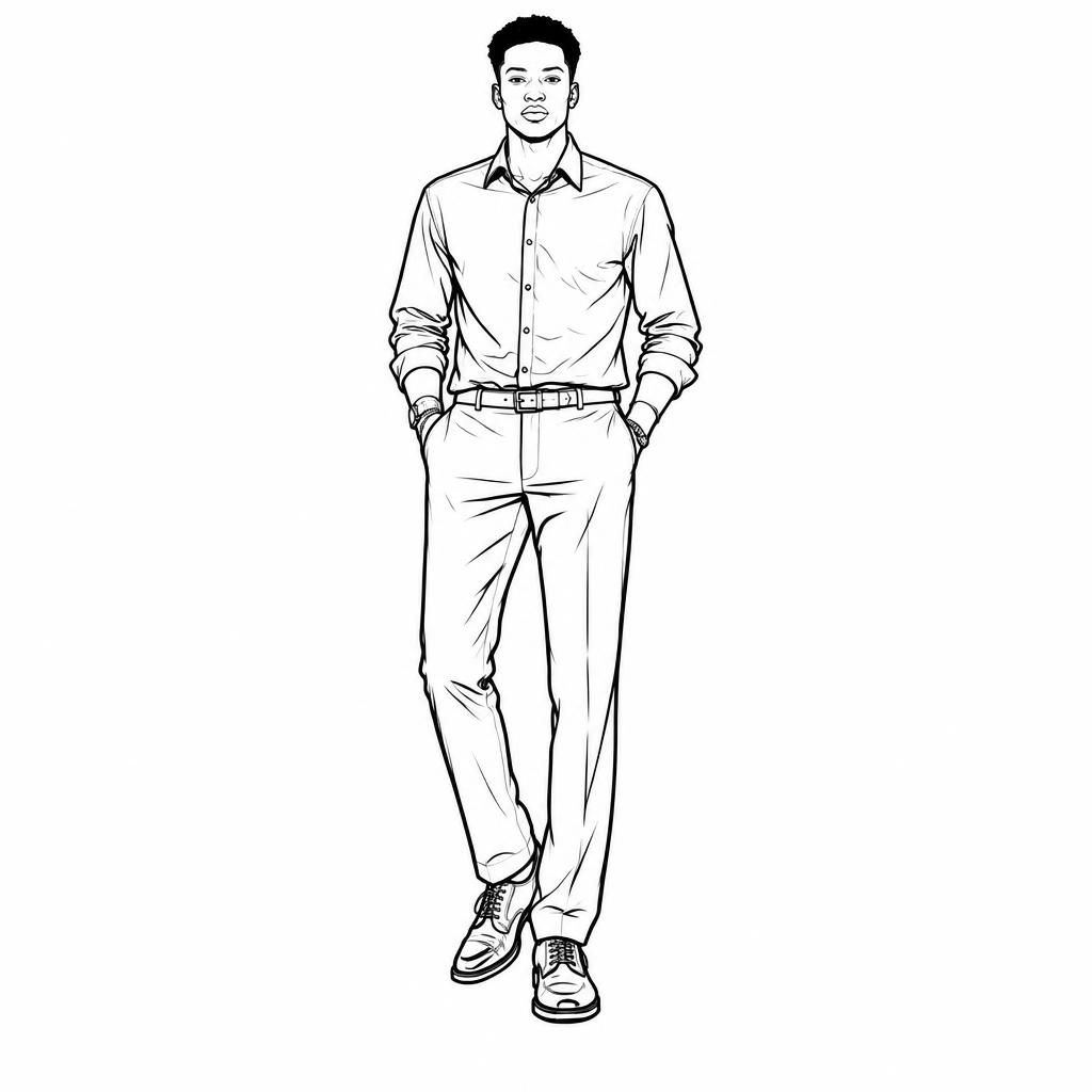 Clean Line Art